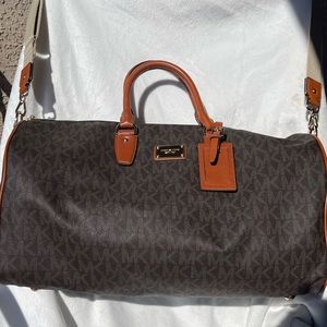 Michael Kors weekender duffle bag